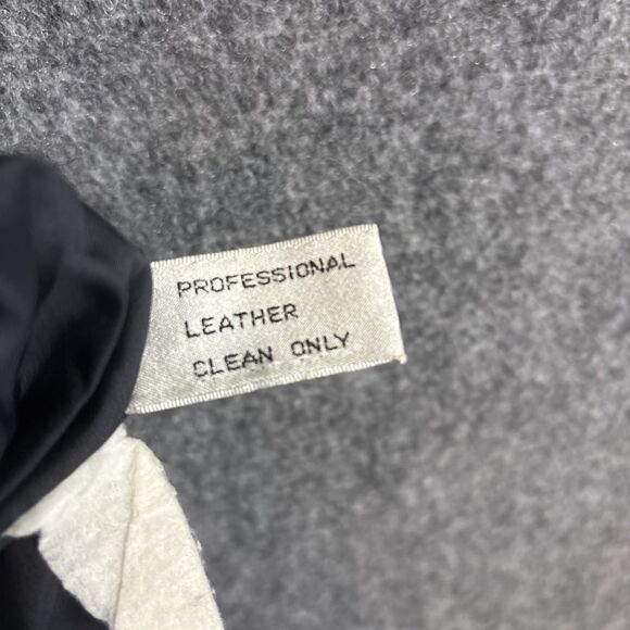 Wilson suede & Leather  Pants Womens Size 28 x 26 Black Leather Zipper ankle - Picture 10 of 12